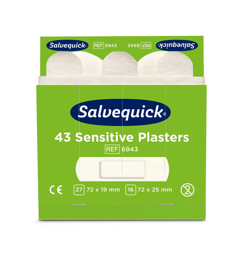 [6943] Salvequick non woven pleisters navulling (doos)